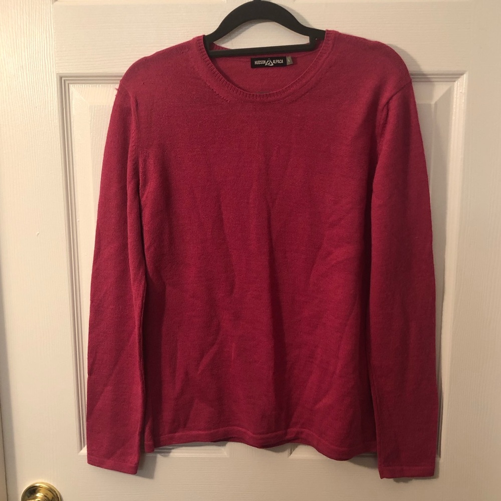 Hudson Alpaca Crew Neck Sweater